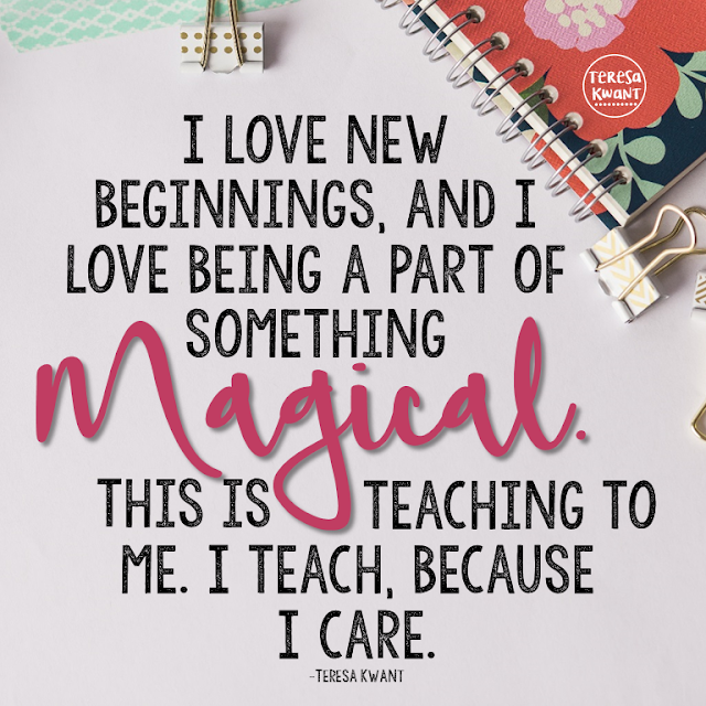 Why should you become a teacher? Being a teacher will bring joy, happiness, and a whole lot of love into your life! If you are passionate about teaching, or a first year teacher in a funk, don't give up! Teaching is for you!