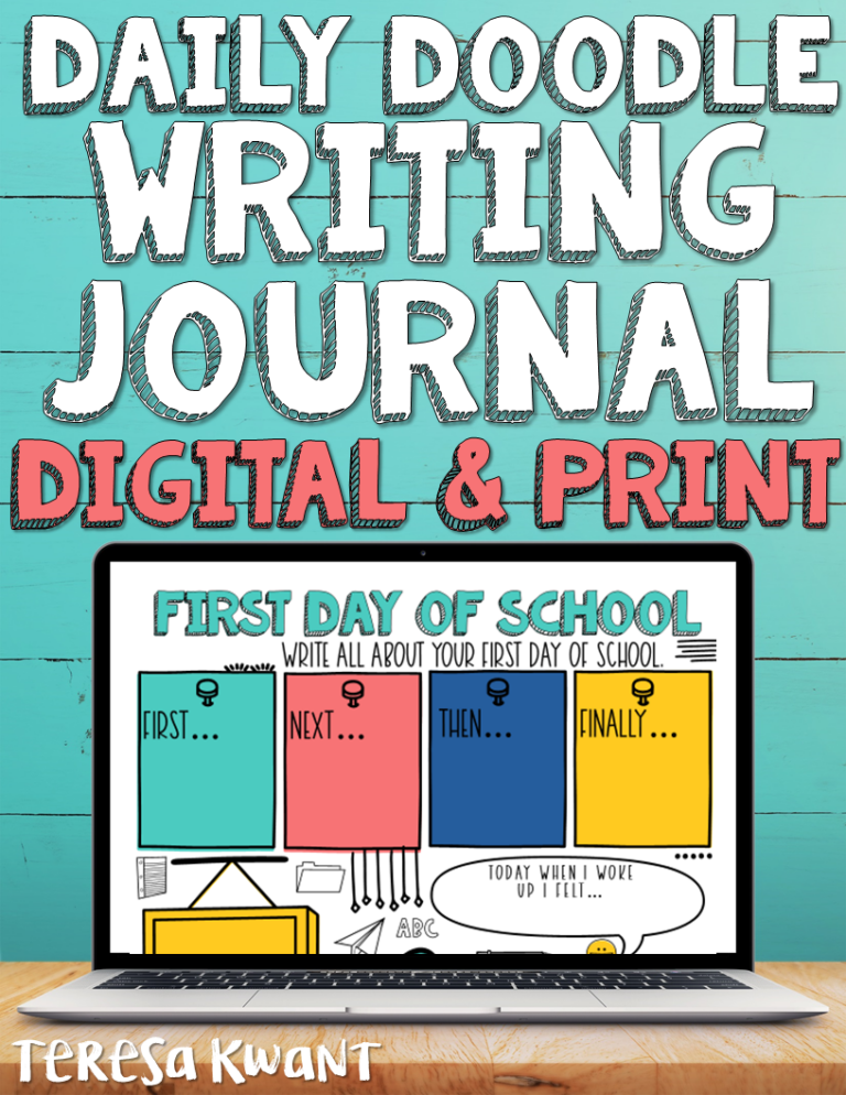 3 Ways to Make Journal Writing for Elementary Students FUN! - Teresa Kwant