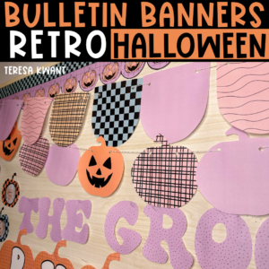 Halloween bulletin board banners