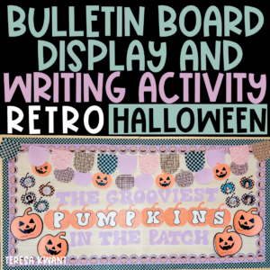 Halloween Bulletin Board Writing Display