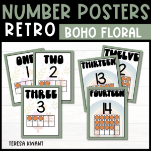 number posters 1-20