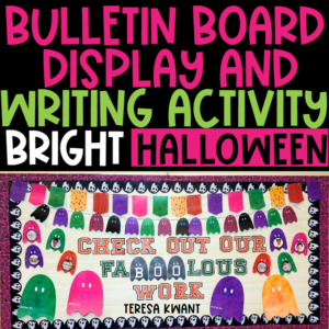 Bright Halloween Bulletin Board Kit