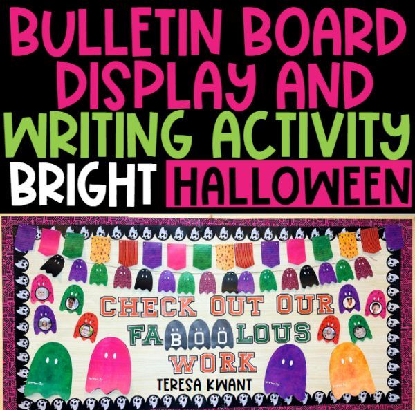 Bright Halloween Bulletin Board Kit