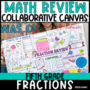 5th Grade Math Review Fraction Skills & Fun Standardized Test Prep